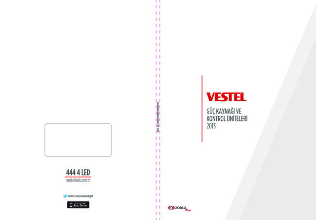 Vestel LED driver kataloğu