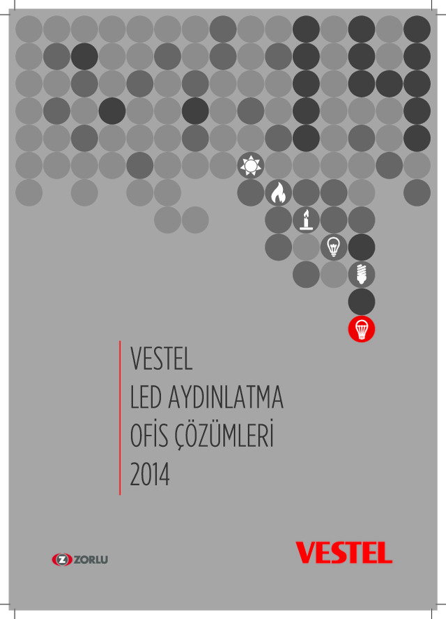 Vestel LED Aydınlatma Ofis Çözümleri - 2014