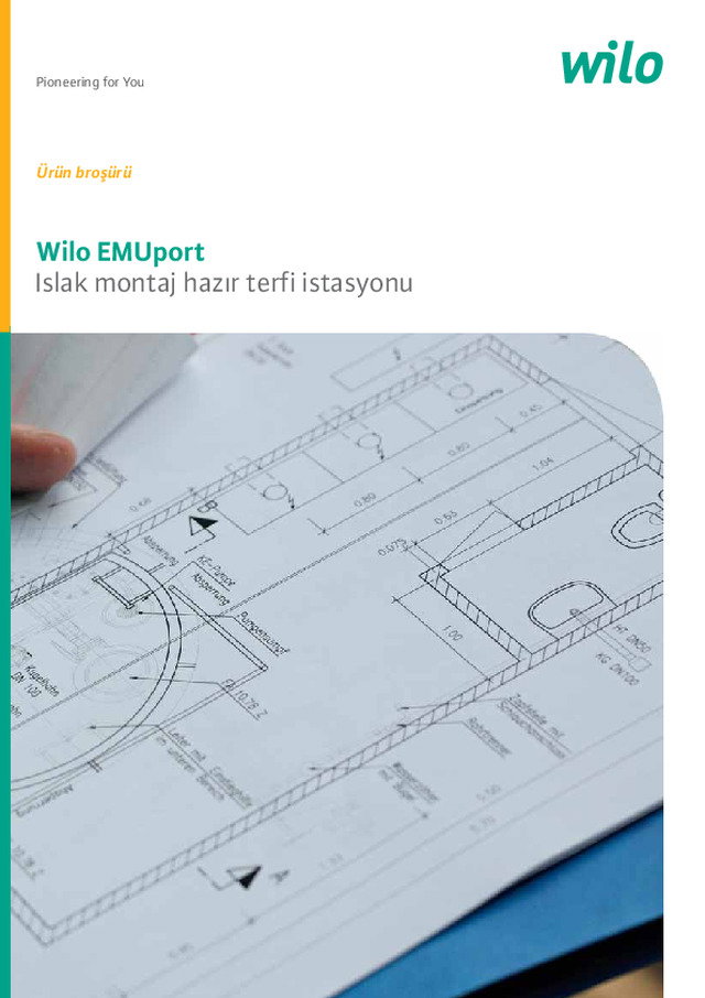 Wilo EMUport Islak montaj hazır terfi istasyonu