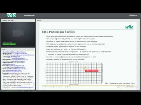 Pompa malzeme özellikleri ve yıllık performans testleri