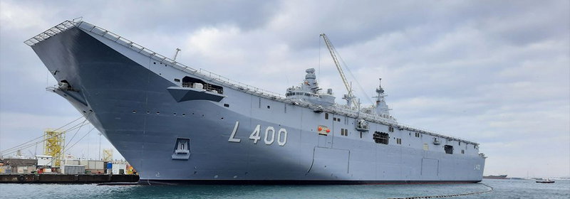 Üntel Kablo, Türk donanmasının amiral gemisi TCG Anadolu için kablolar tedarik ediyor