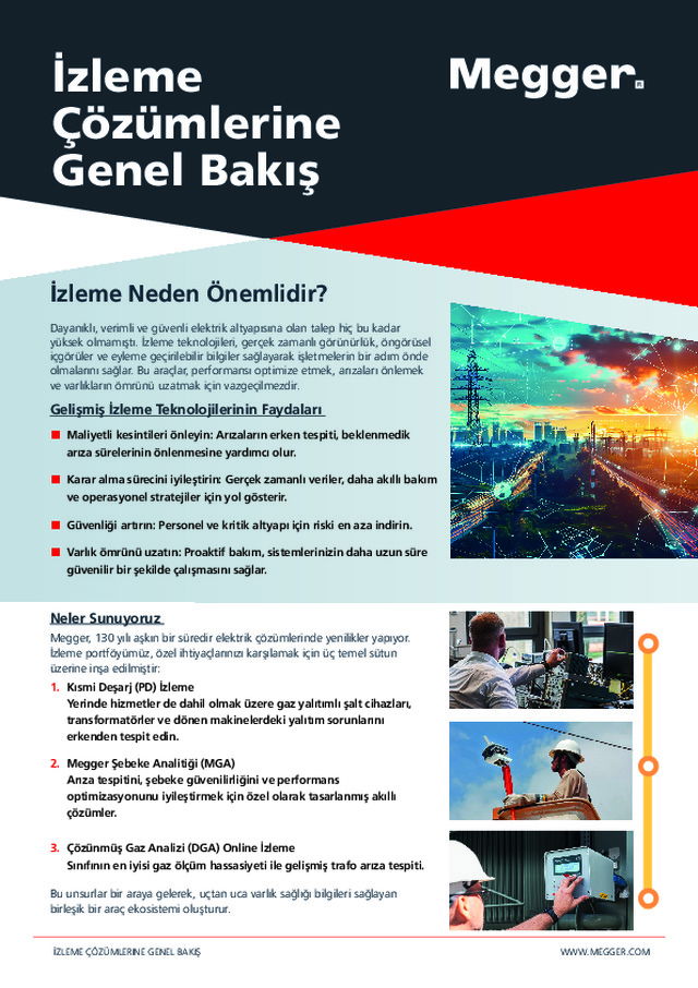İzleme Çözümlerine Genel Bakış