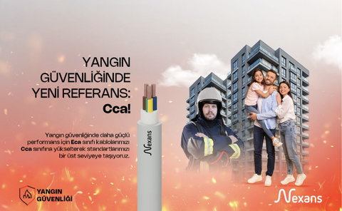 Nexans Türkiye, Kablolarda Yangın Güvenliği Standartlarını Yükseltiyor
