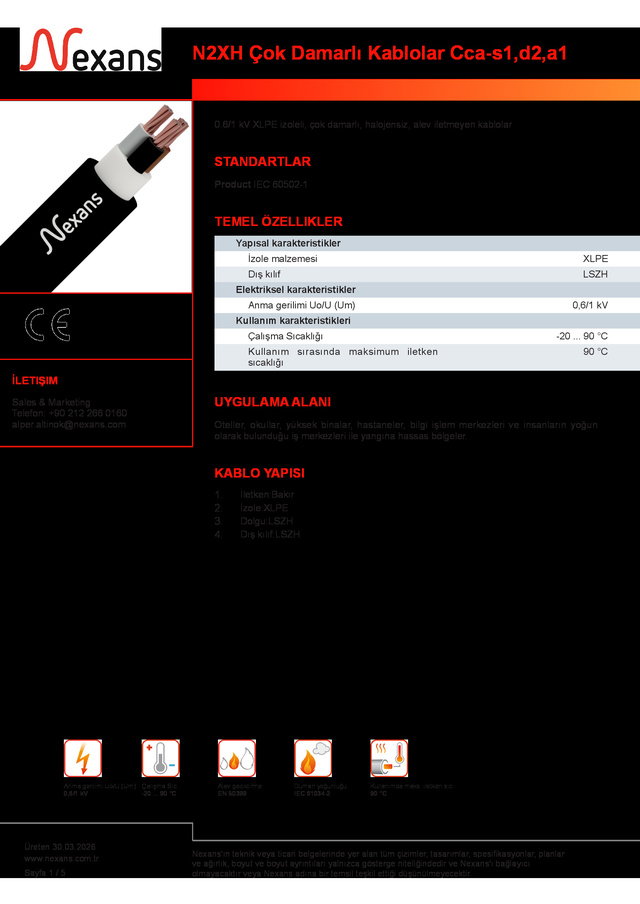 Nexans Cca Sayesinde Tahliye İçin "Altın Dakikalar"