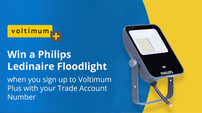 Win a Philips Ledinaire Floodlight!