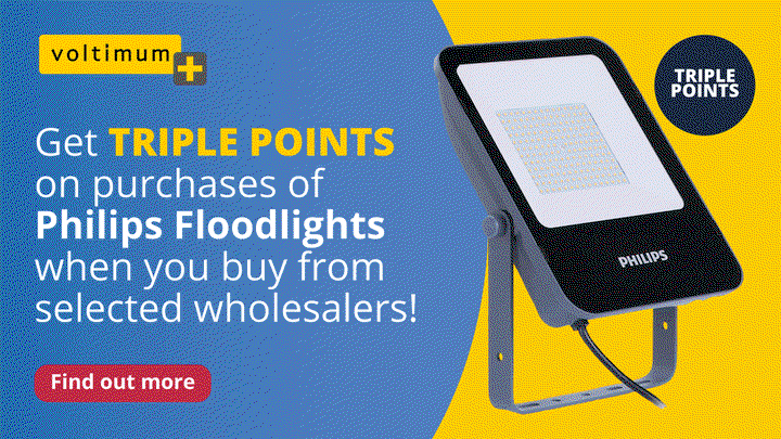 Philips Triple Points on Floodlights