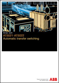ABB release their latest White Paper on "ATS021-ATS022 Automatic transfer switching"