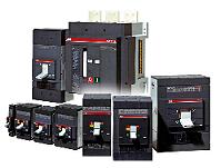 Trip characteristic curves of ABB SACE LV circuit breakers