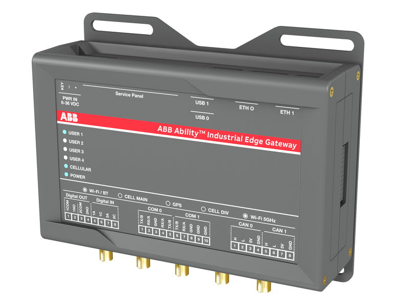 Unlock equipment potential with ABB’s new Edge Industrial Gateway 