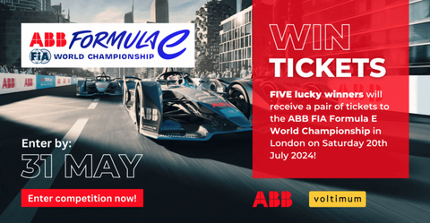WIN two tickets to the ABB FIA Formula E World Championship!
