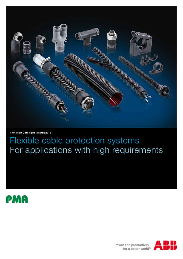 Flexible cable protection systems