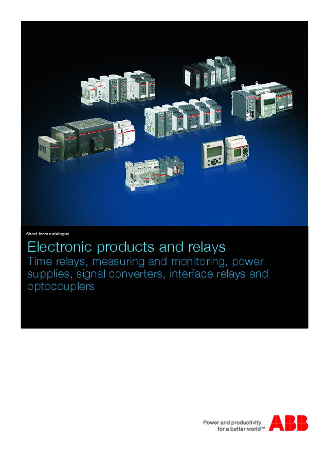 Electronic products and relays
