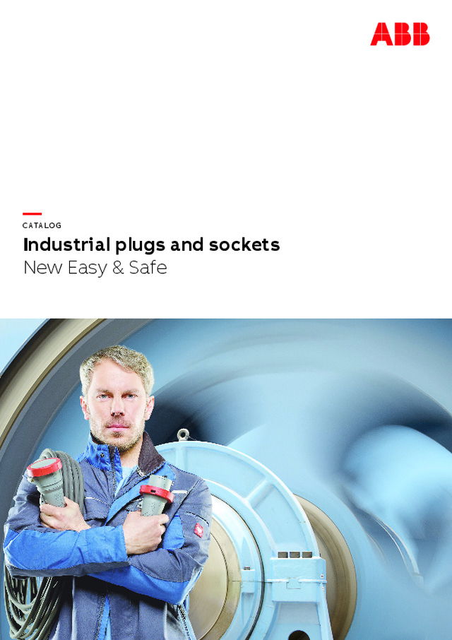 Industrial plugs and sockets