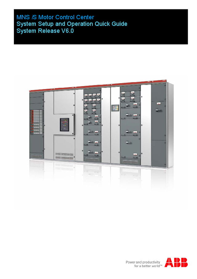 MNS iS Motor Control Center