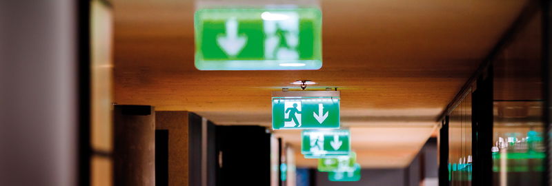 Self test vs manual test emergency lighting
