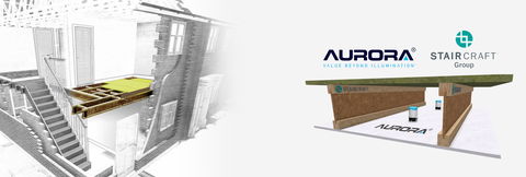 Aurora lighting & staircraft 1st to successfully complete compliance check on fire rated downlights with  i-Joists