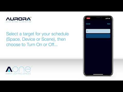 Managing Schedules In The New Aurora AOne App