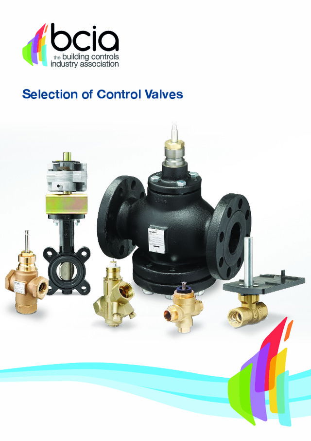 Selection of Control Valves