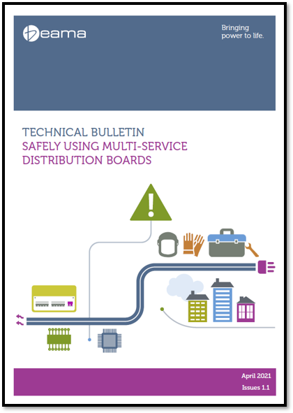BEAMA PUBLISHES NEW TECHNICAL BULLETIN - SAFELY USING MULTI-SERVICE DISTRIBUTION BOARDS