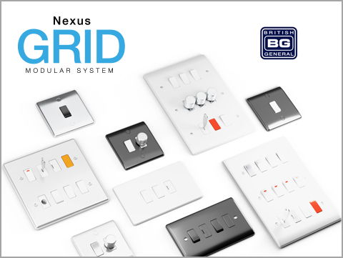 NEW Nexus Grid Modular System from BG Electrical – Offering the ultimate in flexibility!