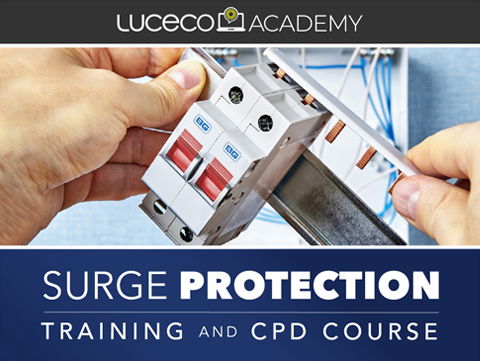 BG Electrical surge protection CPD available at the Luceco Academy