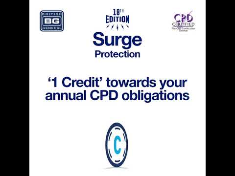 BG Electrical surge protection CPD available at the Luceco Academy