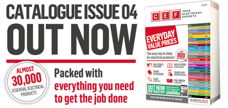 CEF launches latest trade catalogue - now in print, online and with new trade app