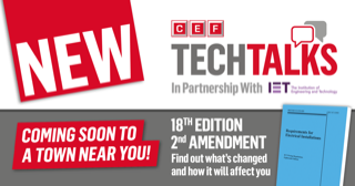 CEF ANNOUNCES LIVE TECHTALKS COMING SOON IN PARTNERSHIP WITH THE IET