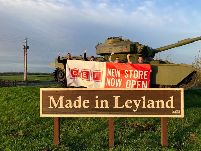 CEF focuses on customer convenience as it opens new stores around the UK