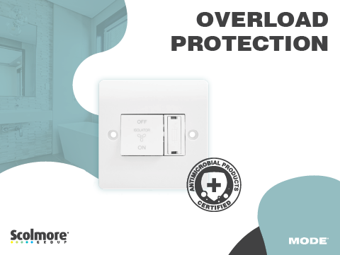 Scolmore combines fan isolator and fuse on one plate