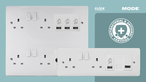 Lounge plates added to Scolmore’s Click Mode antiviral range