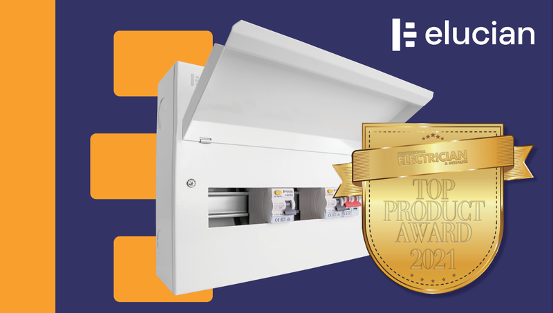 Electricians vote Scolmore’s Elucian Consumer Unit top product for 2021