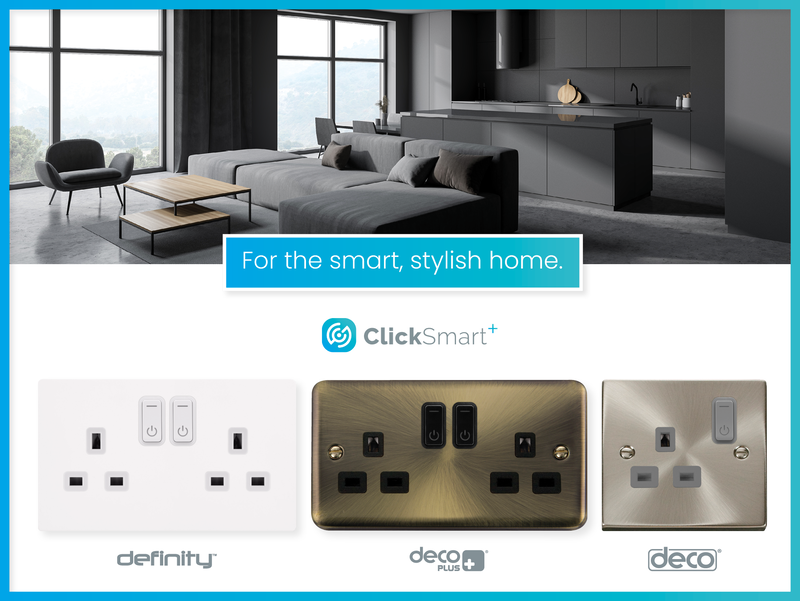 Scolmore adds decorative accessories to its Click Smart+ range