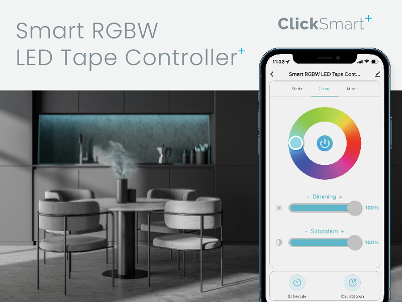 Smart LED tape controller added to Click Smart+ range