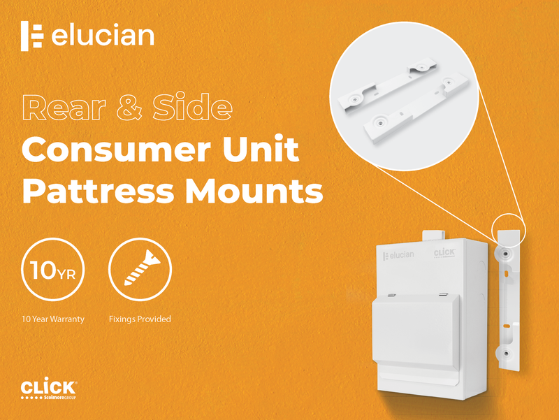 New Pattress Mount Kit added to Elucian consumer unit range