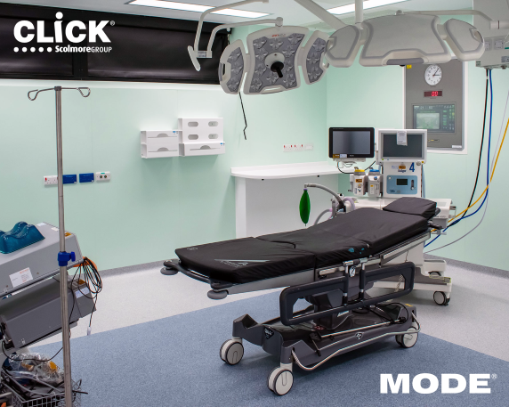 Hospital theatres benefit from Click Scolmore medical solutions