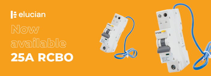 Scolmore adds 25A RCBO to Elucian protective devices range
