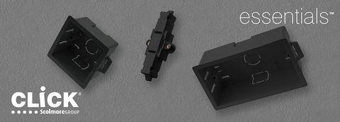 Black Lining Boxes and Ezylink Connectors from Click