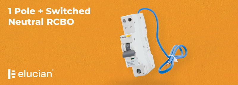 Click Scolmore adds new Elucian 1P + Switched RCBO
