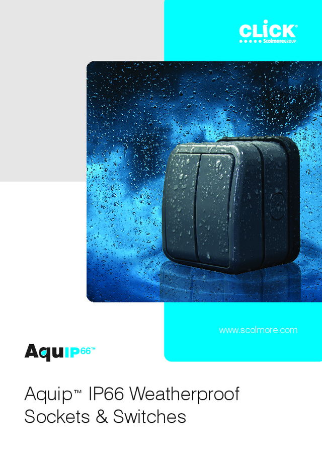 Aquip™ IP66 Weatherproof Sockets & Switches