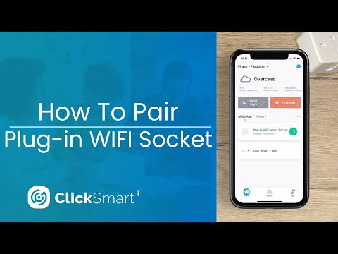 Click Smart+ - How To Pair Plug-in WIFI Smart Socket