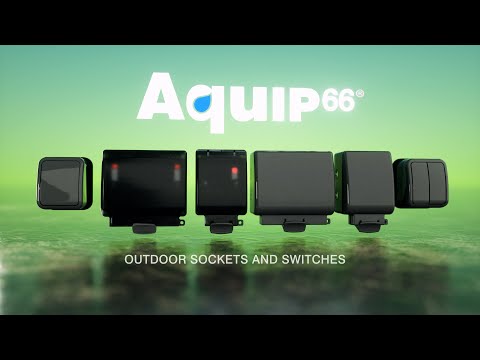 Aquip Outdoor Sockets Now With Transparent Lids - Click