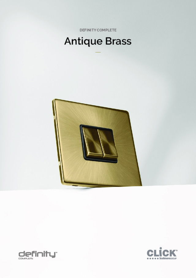 Definity™ Complete Antique Brass