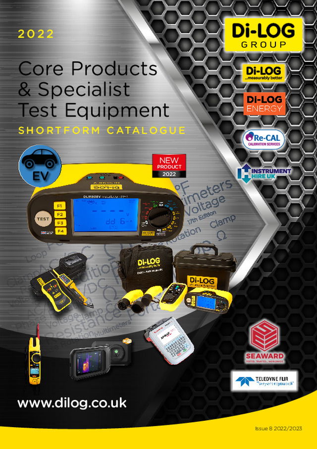 Core Products & Specialist Test Equipment