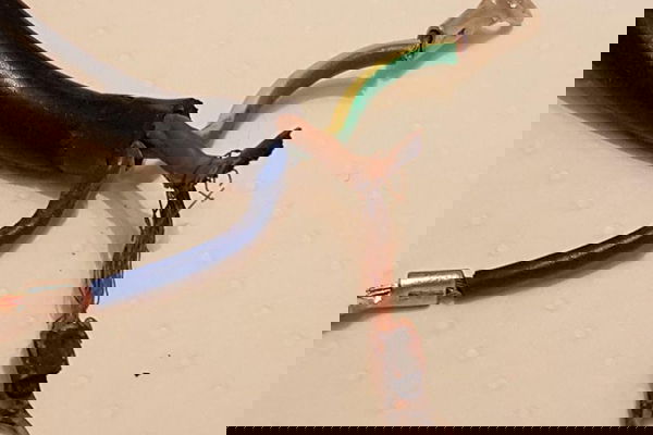 What would cause shrink back on a domestic electric fire?