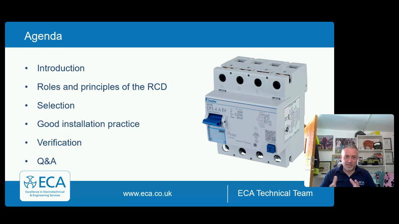 RCDs – correct selection, erection, and verification of RCDs