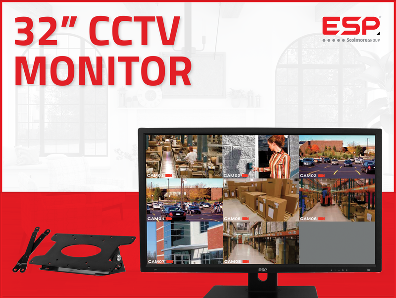 ESP introduces its largest CCTV monitor to date