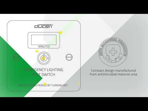 New Emergency Light Test Switch from ESP