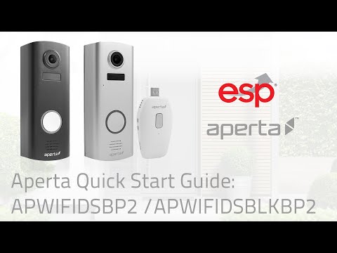 Aperta Quick Start Guide - APWIFIDSBP2 / APWIFIDSBLKBP2