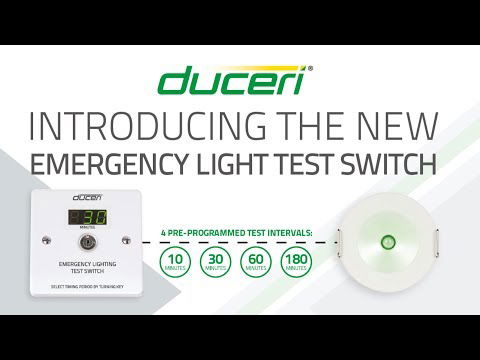 Duceri Emergency Lighting Test Switches - ESP